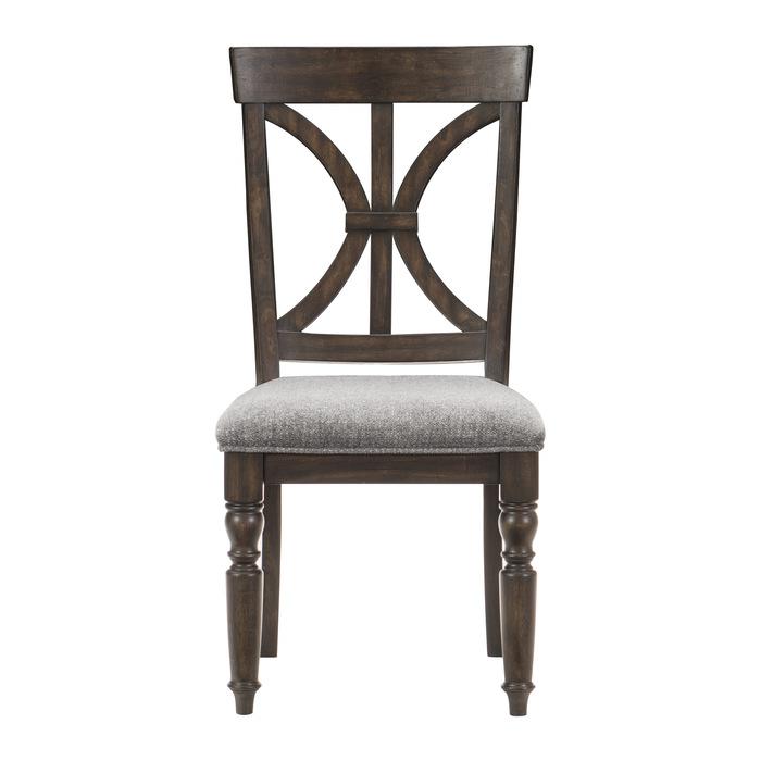 Homelegance Cardano Side Chair in Charcoal (Set of 2) image