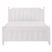 Homelegance Wellsummer Full Panel Bed in White 1803WF-1* image