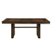 Homelegance Sedley Dining Table in Walnut 5415RF-78* image