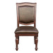 Homelegance Lordsburg Side Chair in Brown Cherry (Set of 2) image