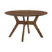 Homelegance Edam Round Dining Table in Light Oak 5492-52 image