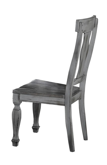 Homelegance Fulbright Side Chair in Gray (Set of 2)