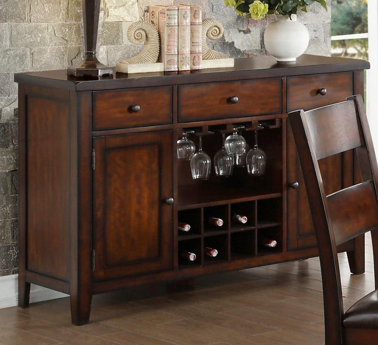 Homelegance Mantello Server in Cherry 5547-40