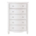 Homelegance Meghan 5 Drawer Chest in White 2058WH-9 image