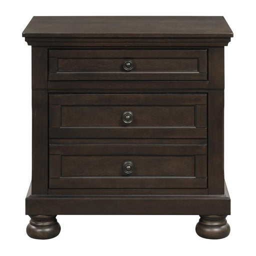 Homelegance Begonia Nightstand in Gray 1718GY-4 image