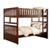 Homelegance Rowe Full/Full Bunk Bed w/ Twin Trundle in Dark Cherry B2013FFDC-1*R image