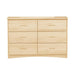 Homelegance Bartly 6 Drawer Dresser in Natural B2043-5 image