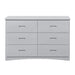 Homelegance Orion 6 Drawer Dresser in Gray B2063-5 image