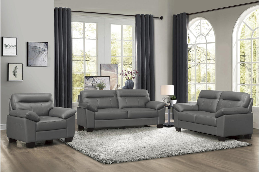 Homelegance Furniture Denizen Sofa in Dark Gray 9537DGY-3