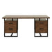 Homelegance Sedley Writing Desk with Two Cabinets in Walnut 5415RF-15* image