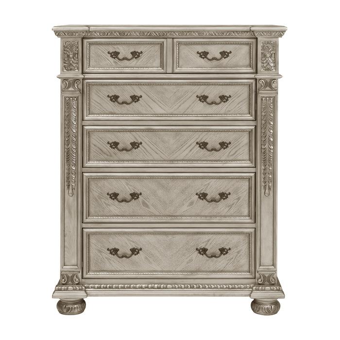 Homelegance Catalonia Chest in Platinum Gold 1824PG-9 image