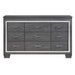 Homelegance Allura Dresser in Gray 1916GY-5 image