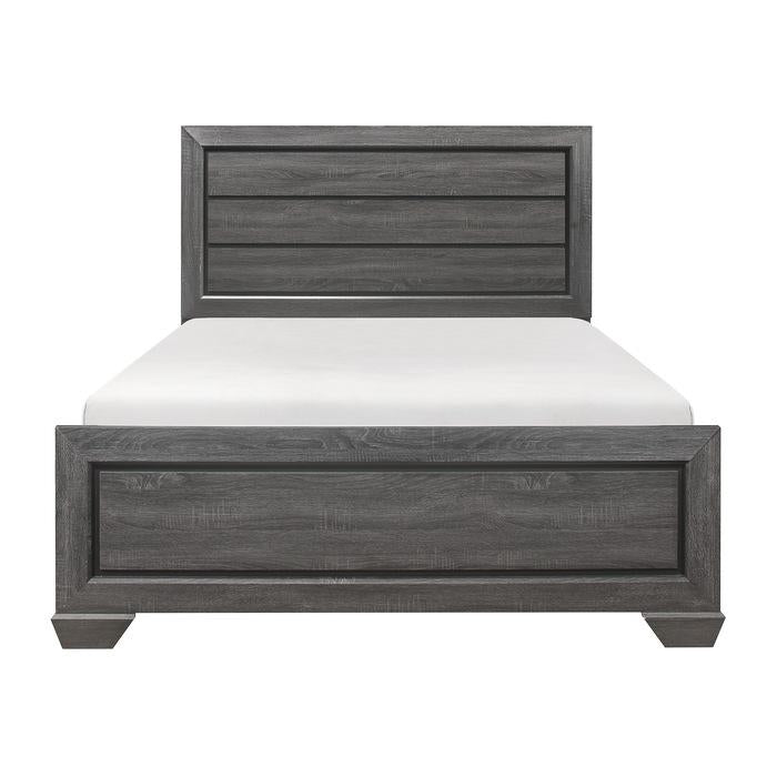 Homelegance Beechnut Queen Panel Bed in Gray 1904GY-1 image