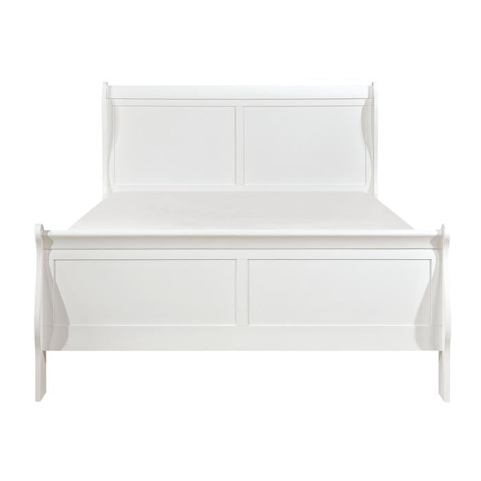 Homelegance Mayville Queen Sleigh Bed in White 2147W-1 image