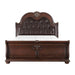 Homelegance Cavalier King Sleigh Bed in Dark Cherry 1757K-1EK* image