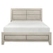 Homelegance Furniture Quinby King Panel Bed in Light Brown 1525K-1EK image