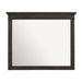 Homelegance Blaire Farm Mirror in Saddle Brown Wood 1675-6 image