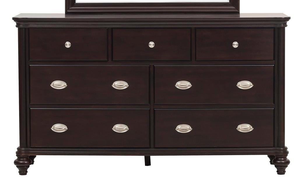 Marston 7 Drawer Dresser in Dark Cherry 2615DC-5