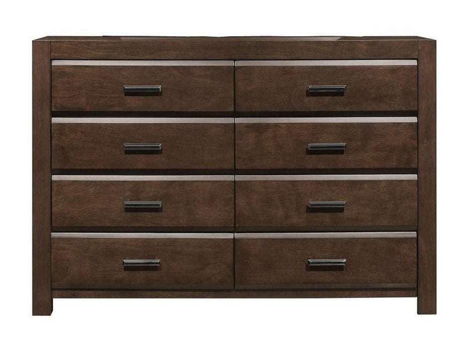 Erwan 8 Drawer Dresser in Dark Walnut 1961-5
