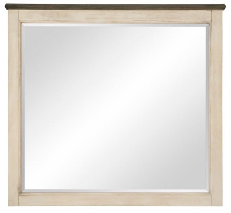 Weaver Mirror in Antique white 1626-6