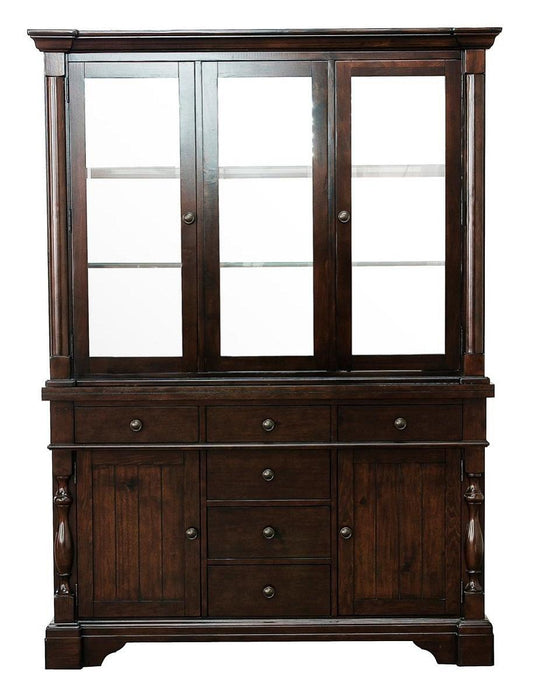 Yates Buffet and Hutch in Dark Oak 5167-50*