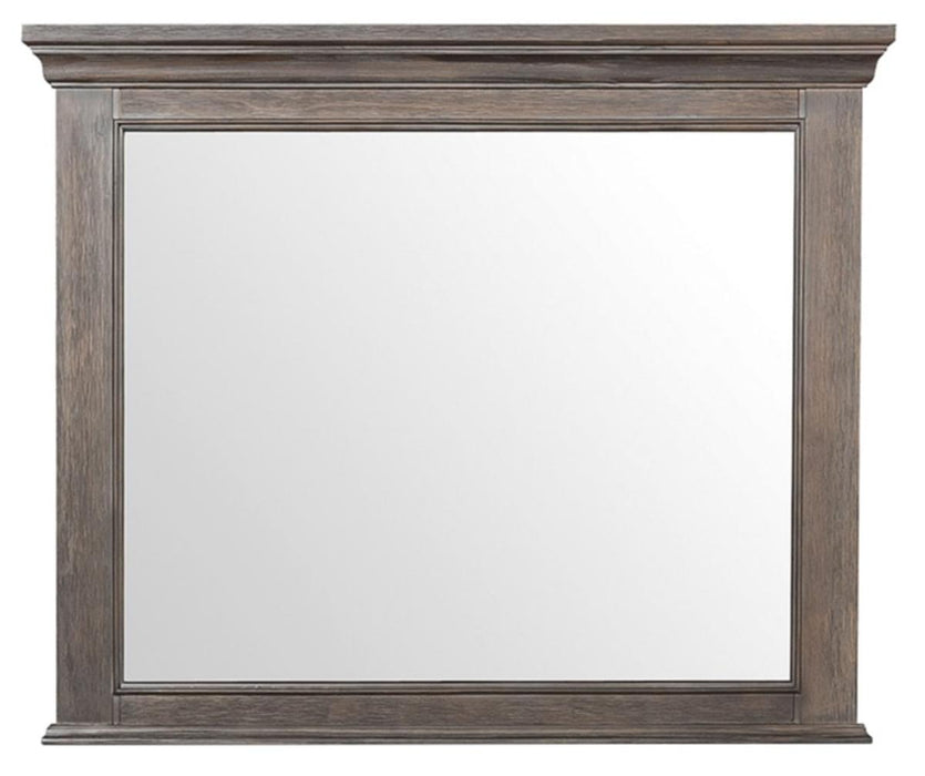 Taulon Mirror in Dark Oak 5438-6