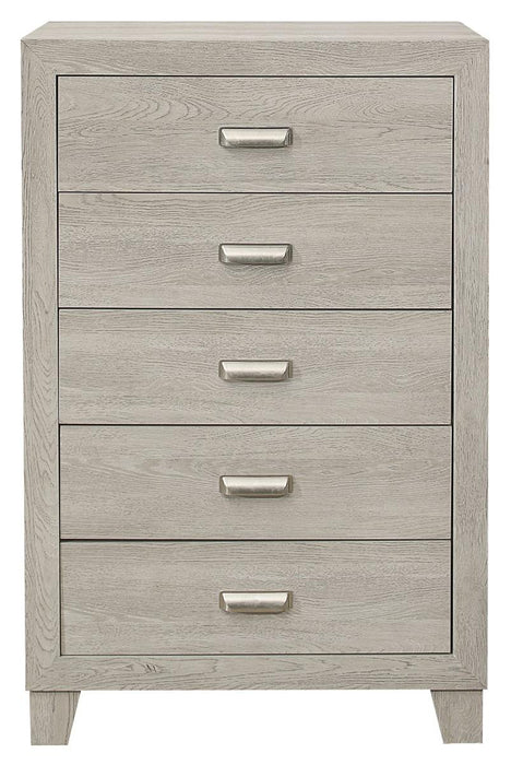 Quinby 5 Drawer Chest in Light Brown 1525-9