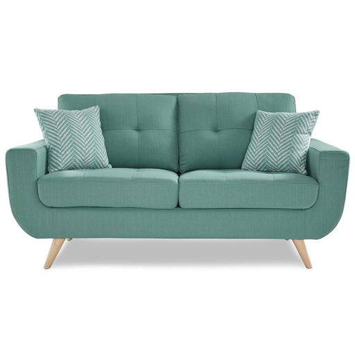 Homelegance Furniture Deryn Loveseat in Teal 8327TL-2 image