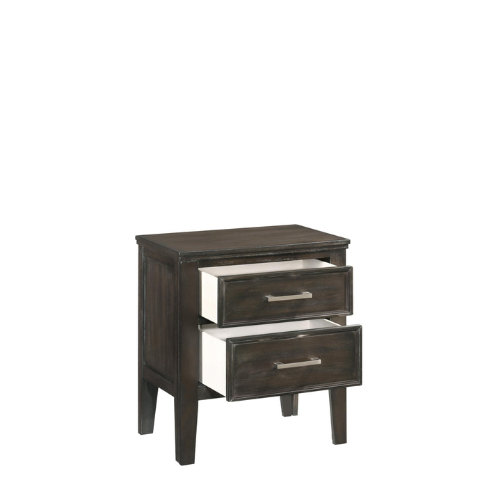 ANDOVER NIGHTSTAND-NUTMEG
