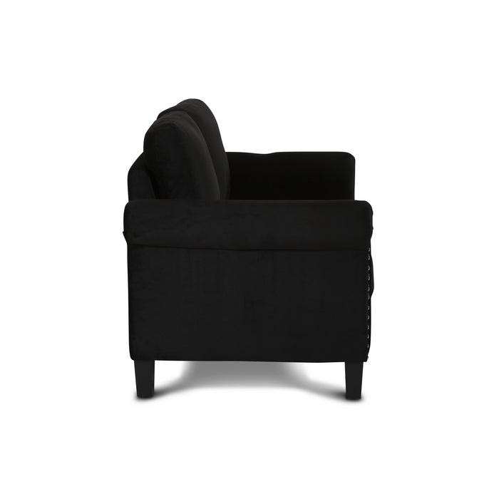 ALANI LOVESEAT-BLACK