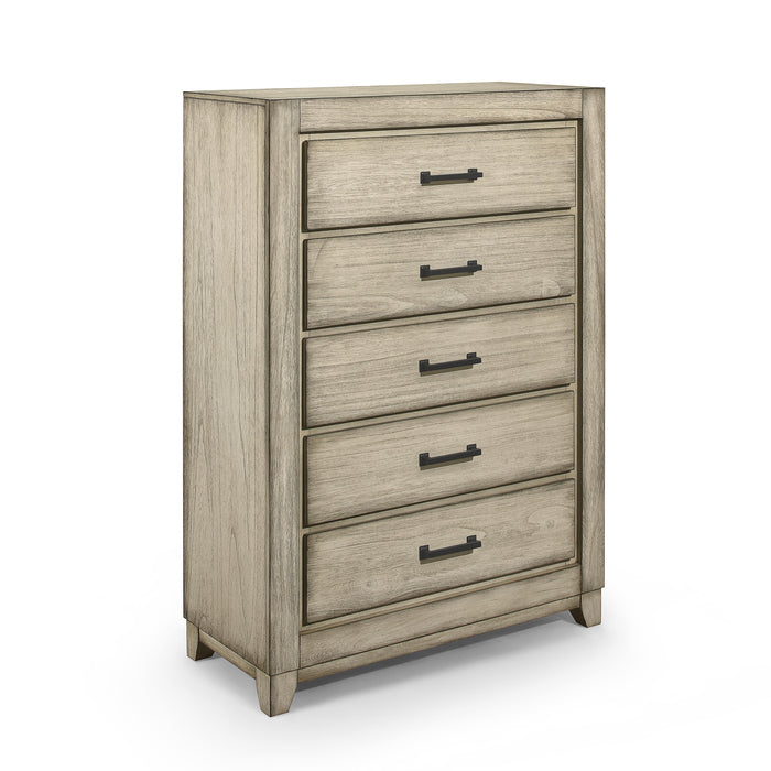 ASHLAND CHEST-RUSTIC WHITE