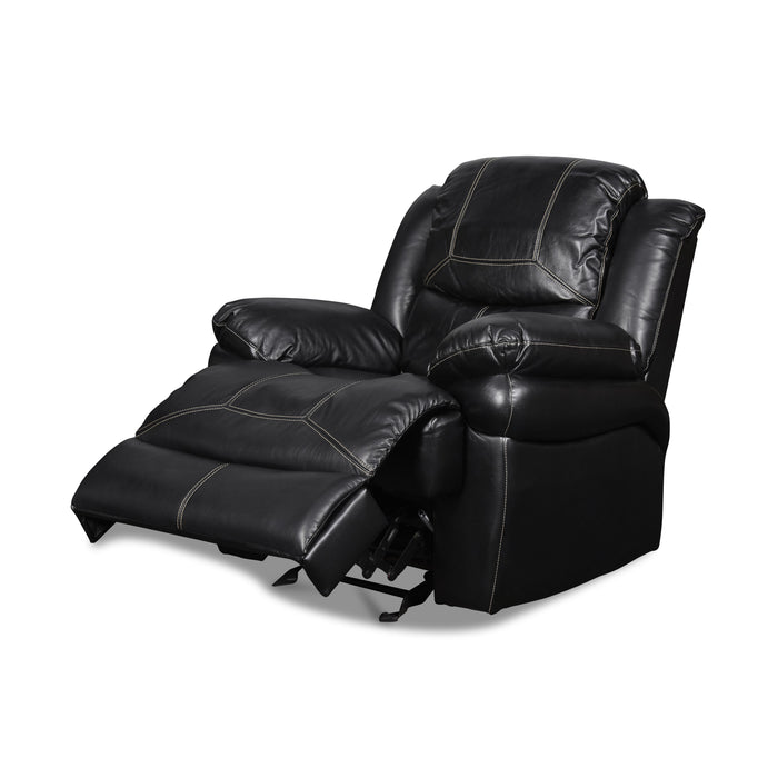 FLYNN GLIDER RECLINER-BLACK