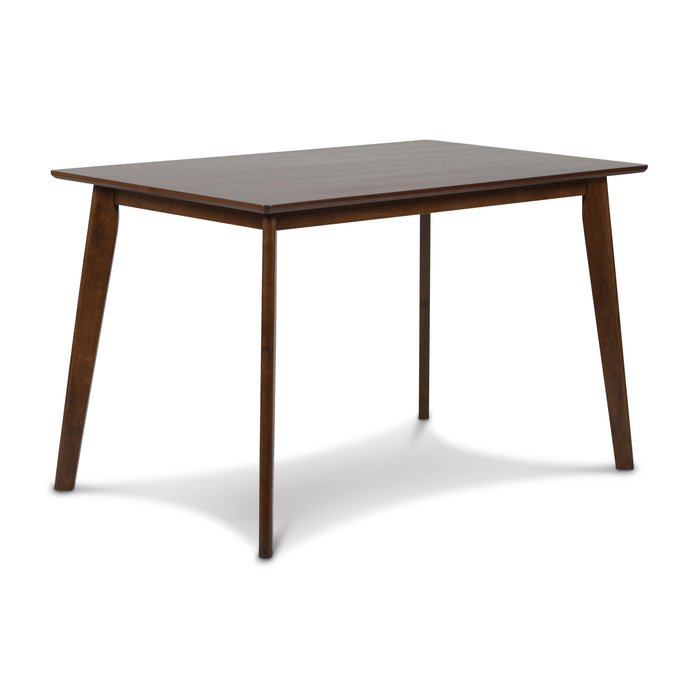 MOROCCO 47" RECTANGLE DINING TABLE-WALNUT BROWN