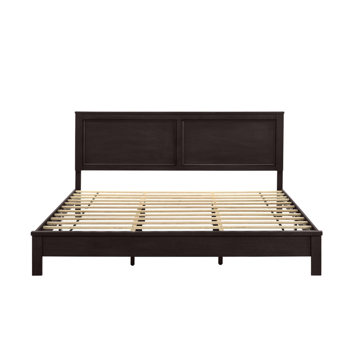 ARIES 5/0 Q PANEL BED-HB/FB/RAILS-MERLOT