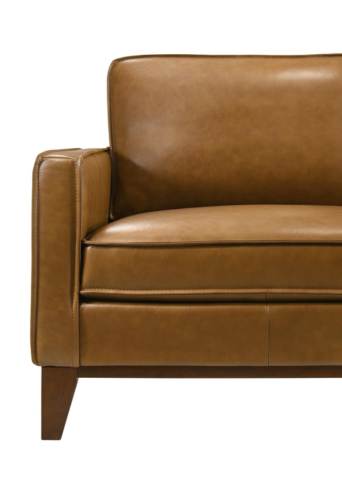 CASPAR LOVESEAT-CARAMEL