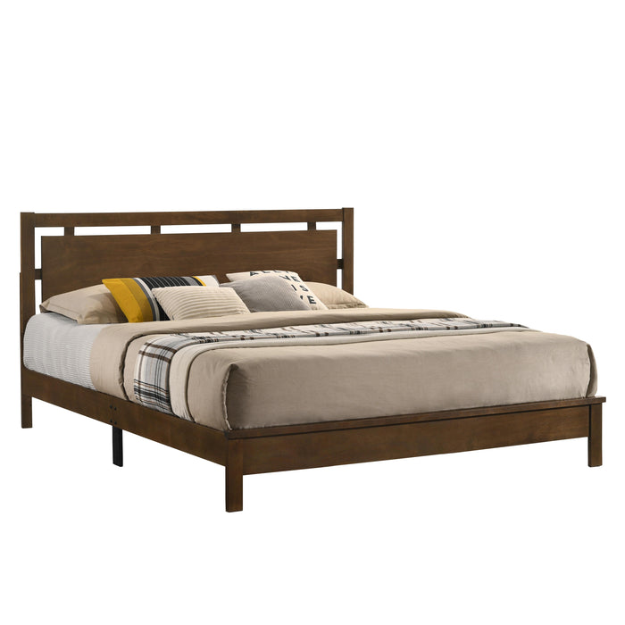 GEMINI 6/6 EK PANEL BED-HB/FB/RAILS-NATURAL image