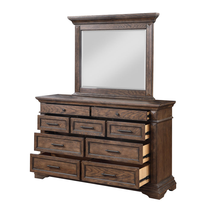 MAR VISTA MIRROR-WALNUT