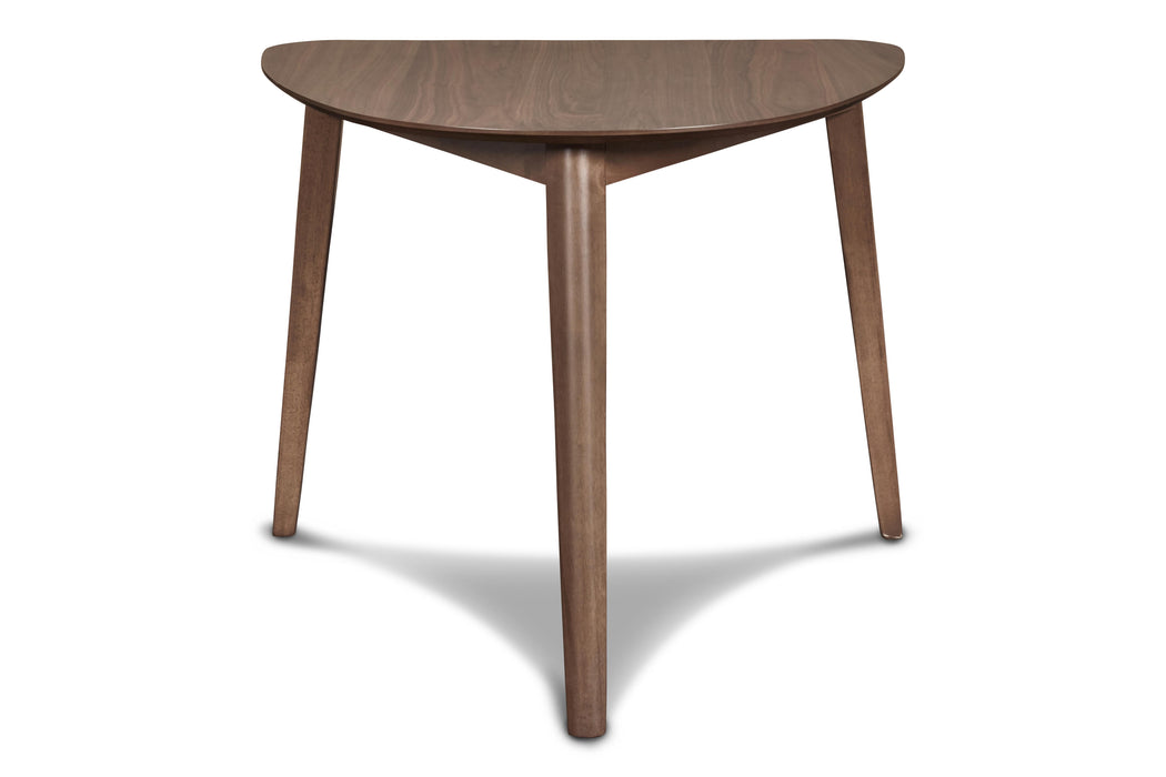 OSCAR CORNER TABLE - WALNUT