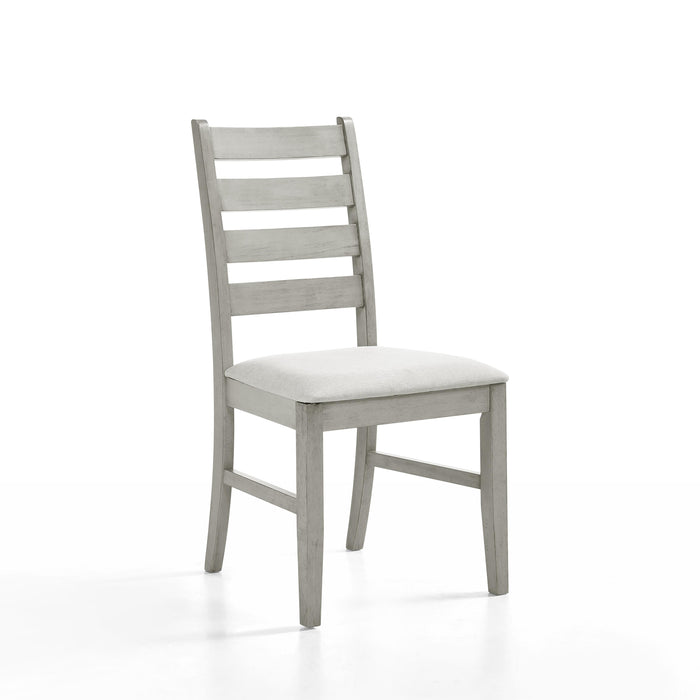 PASCAL LADDERBACK DINING CHAIR (2 Per Carton)-DRIFTWOOD