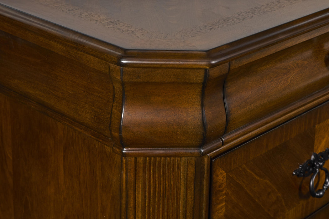 SHERIDAN NIGHTSTAND- BURNISHED CHERRY