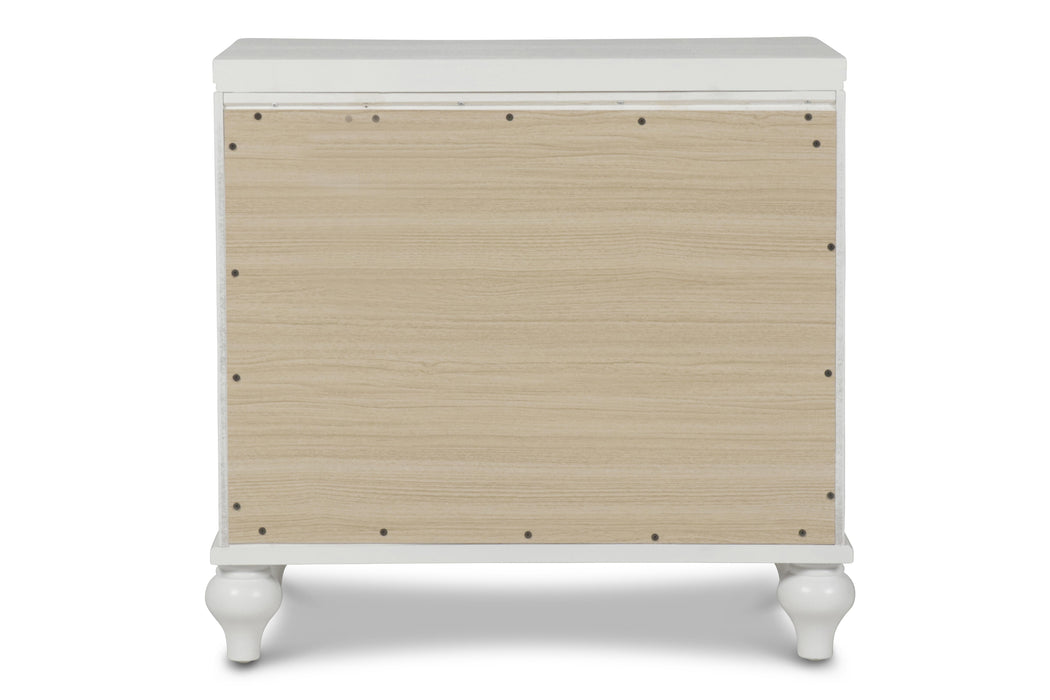 VALENTINO NIGHTSTAND-WHITE