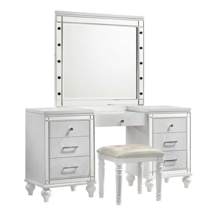 VALENTINO VANITY TABLE-WHITE image