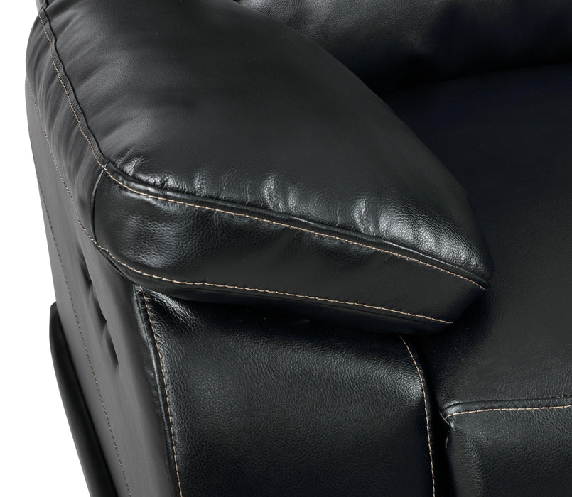 VEGA  SOFA W/PWR FR - PREMIER BLACK