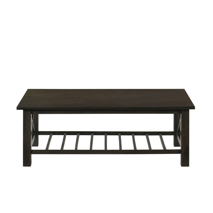 VESTA COFFEE TABLE-ESPRESSO