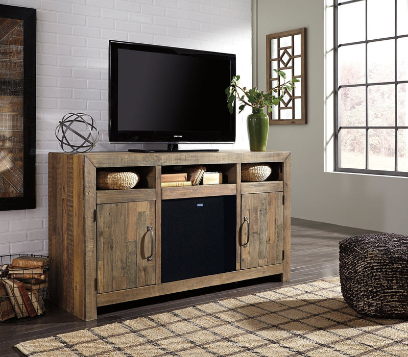 Sommerford 62" TV Stand with Electric Fireplace