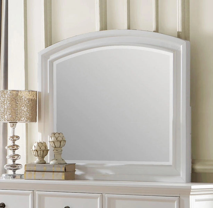 Laurelin Mirror in White 1714W-6
