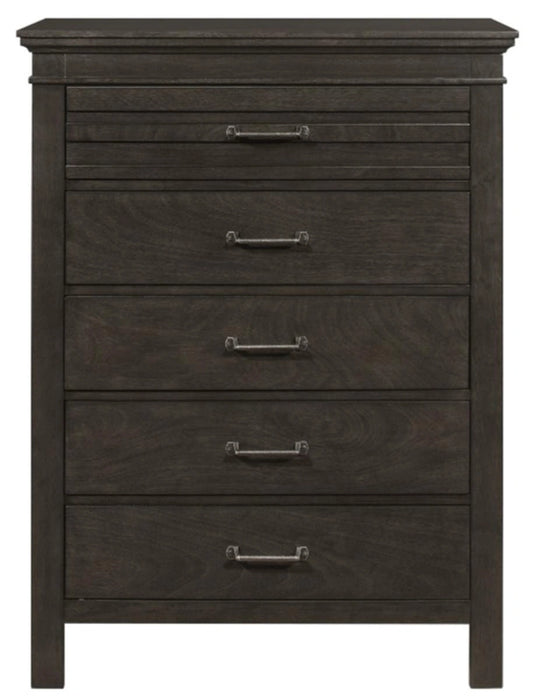 Blaire Farm Chest in Saddle Brown Wood 1675-9