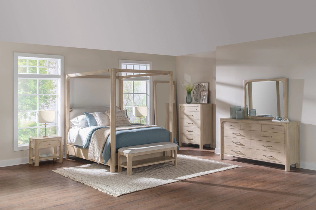 Solano Canopy Panel Platform Bed