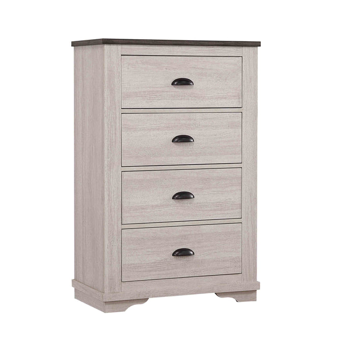 CORALEE CHEST CHALK/GREY