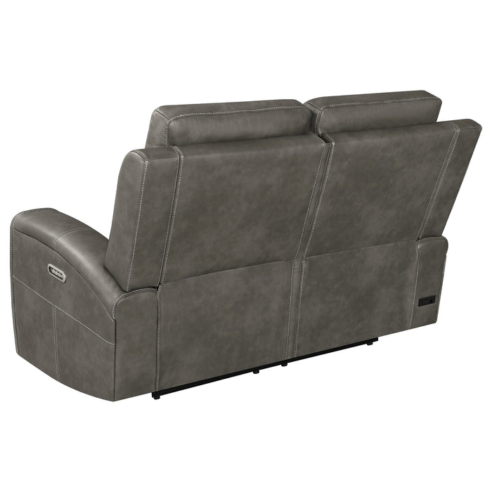 Brickston Triple Power Reclining Sofa Set